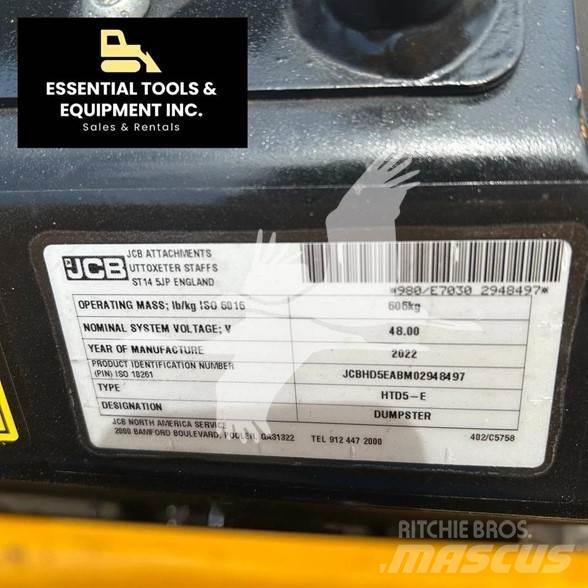 JCB HTD5E 翻斗车\公路型自卸车
