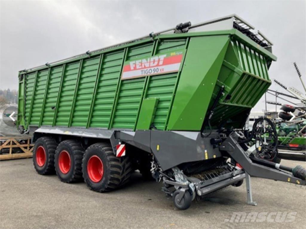 Fendt Tigo XR90 自动装载拖车