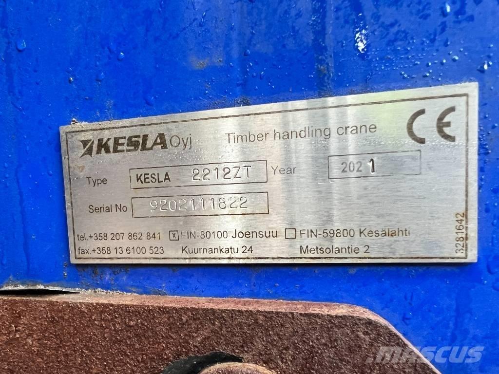 Kesla 2212 ZTF 木材起重机