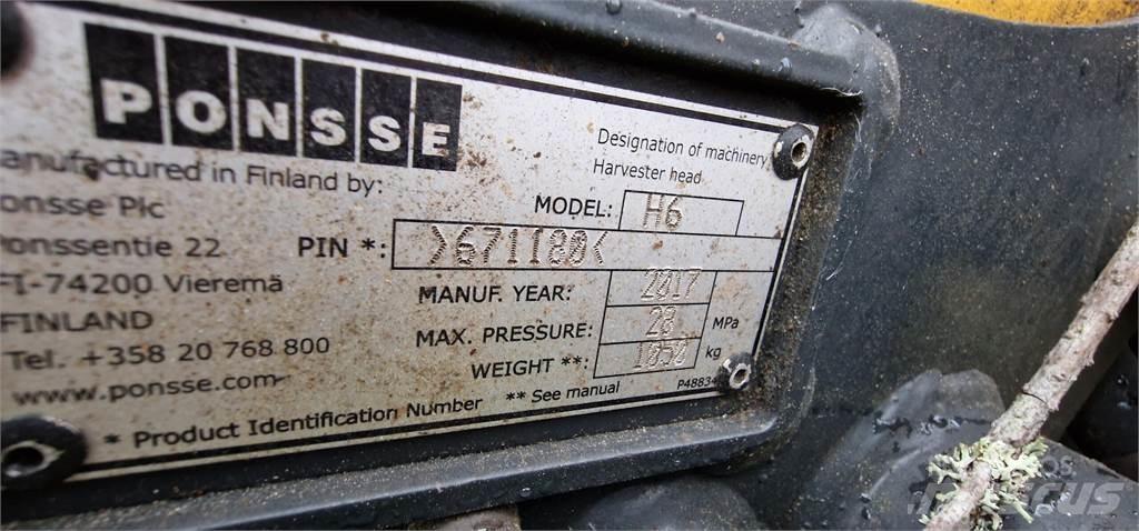 Ponsse Ergo 8wd 收割机