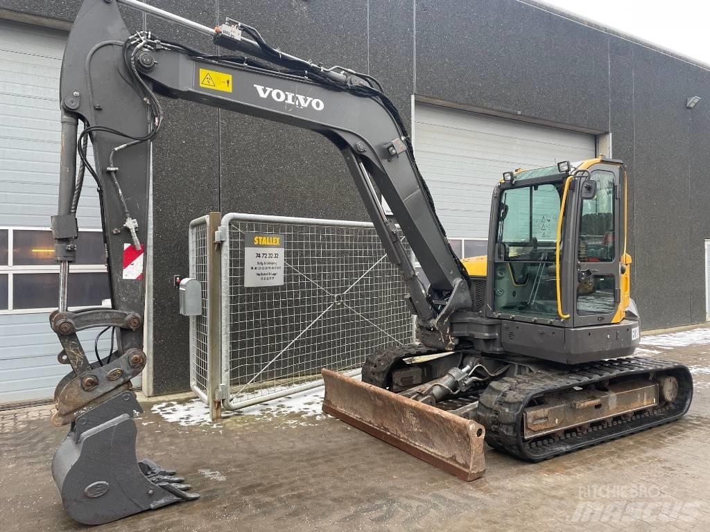 Volvo ECR88D 中型挖掘机