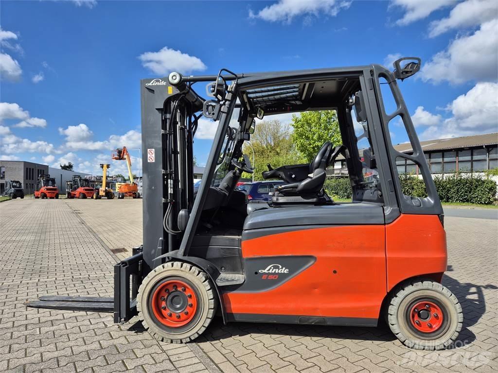 Linde E50HL-01 电动叉车