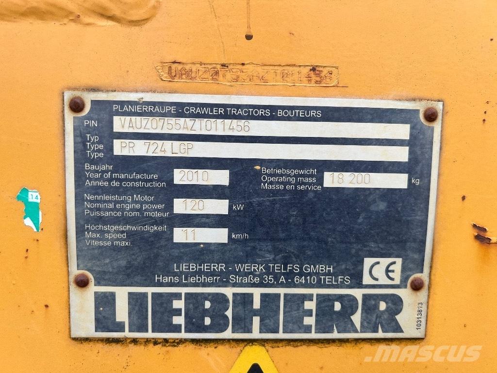Liebherr PR 724 LGP 履带式推土机