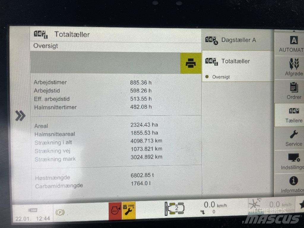 CLAAS Lexion 6900 TT 联合收割机