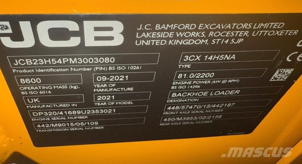 JCB 3 CX / joystic !! 反铲装载机