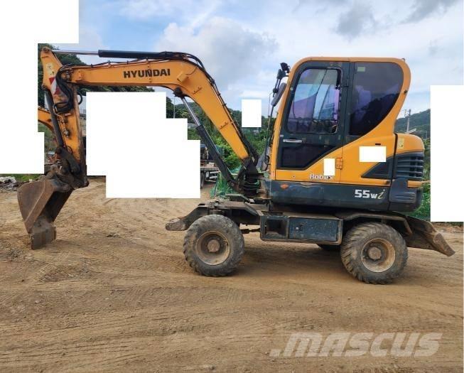 Hyundai Robex 55 W-3 轮式挖掘机