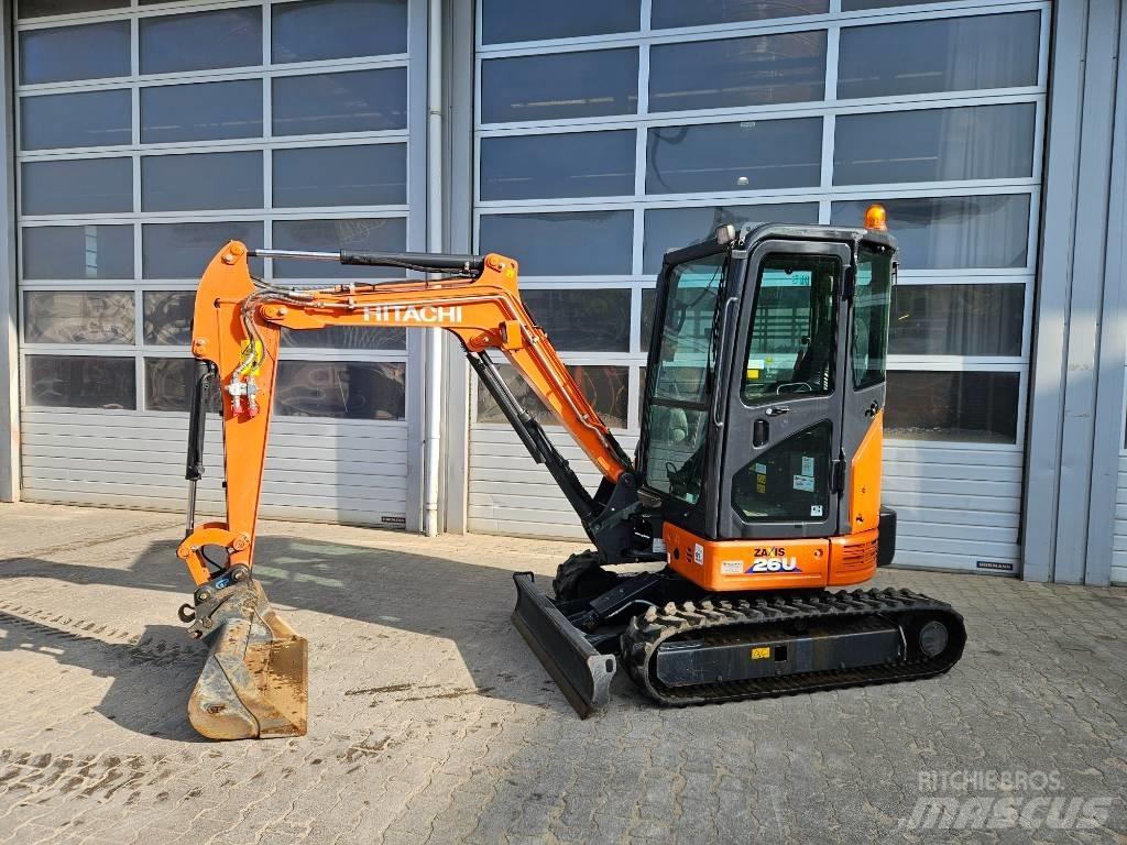 Hitachi ZX26U-6 小型挖掘机