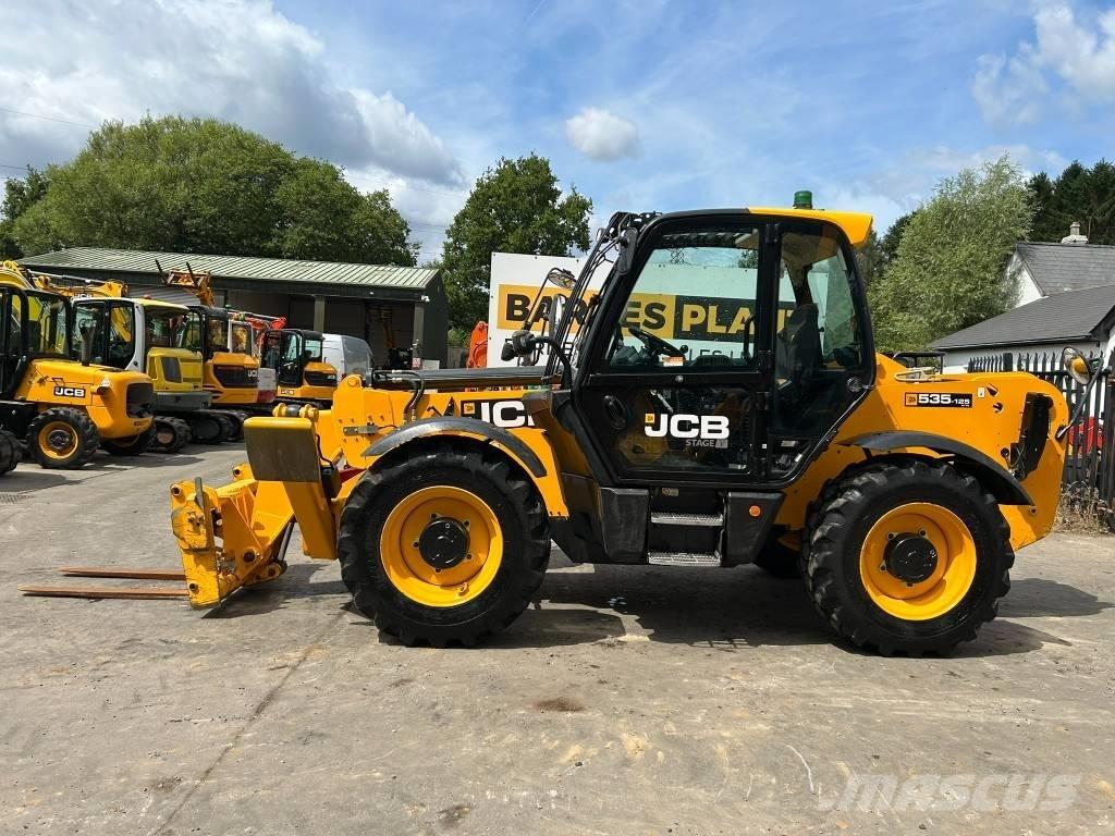 JCB 535-125 Hiviz 伸缩臂叉装车|叉装车
