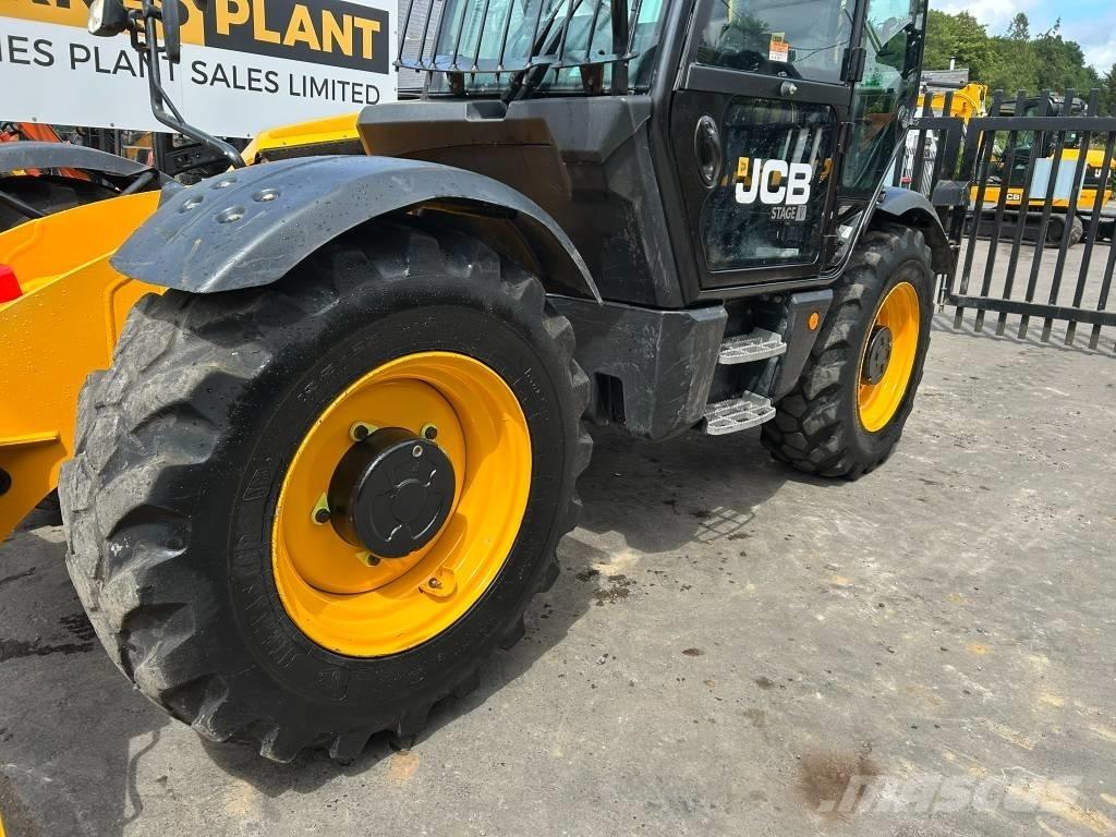 JCB 535-125 Hiviz 伸缩臂叉装车|叉装车
