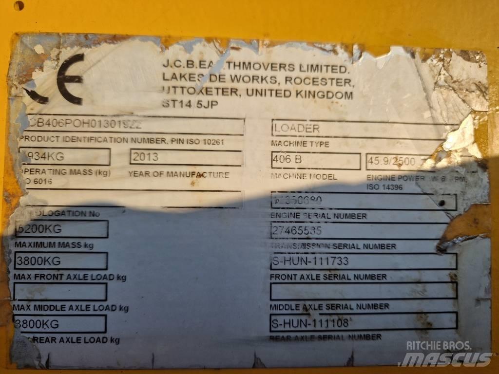 JCB 406 B 轮式装载机