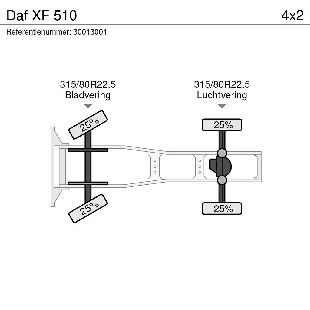DAF XF 510 牵引车