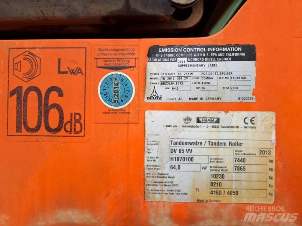 Hamm DV 65 VV 双轮压路机