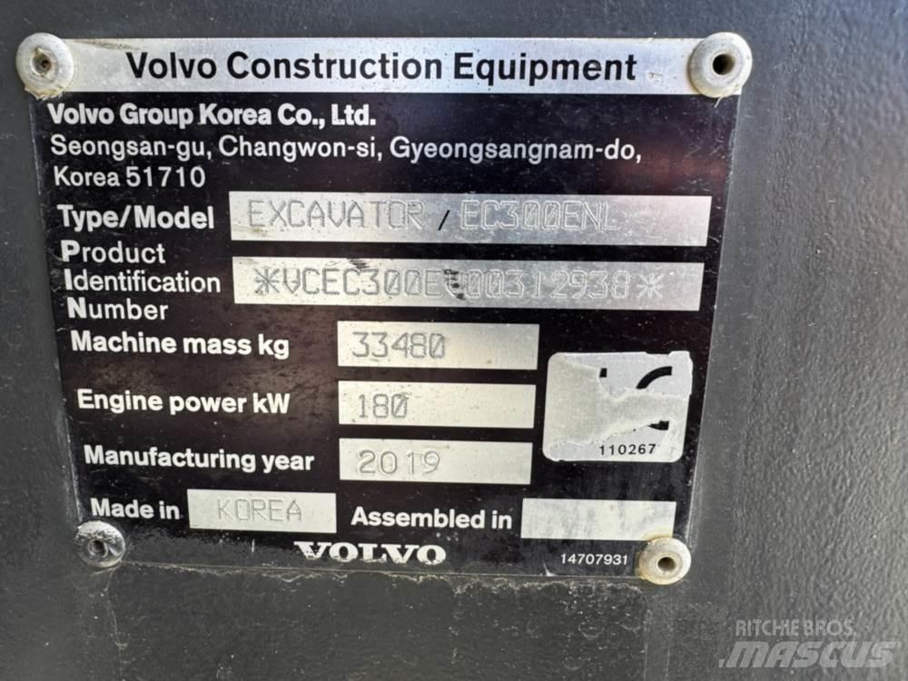 Volvo EC300ENL 履带挖掘机