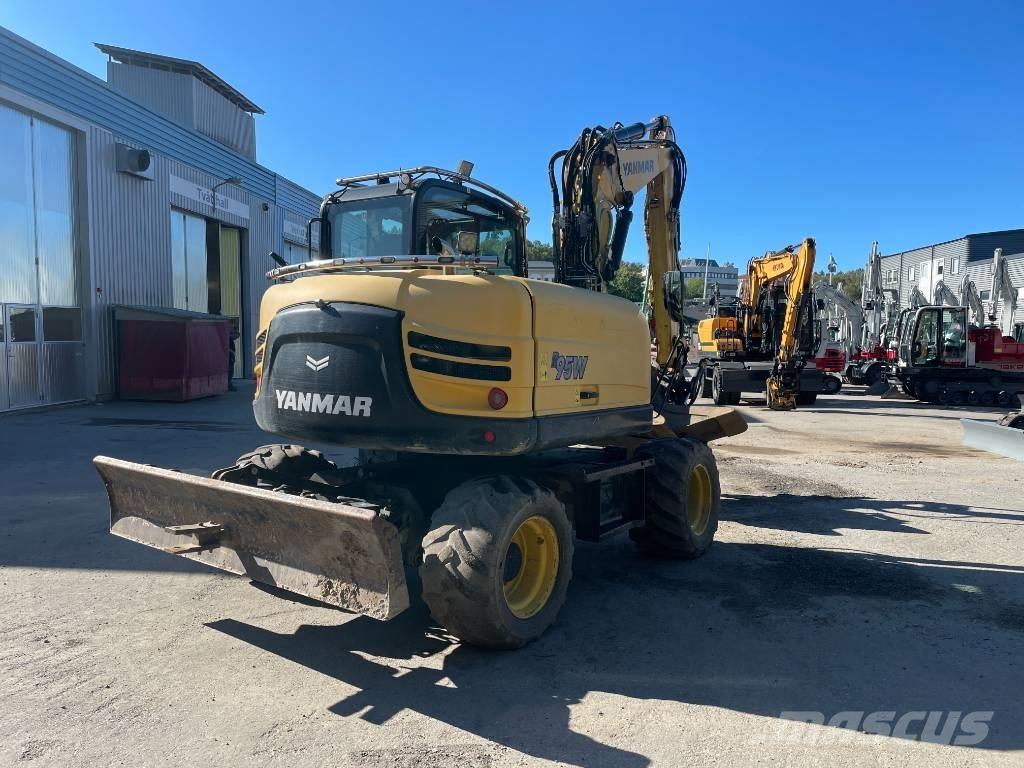 Yanmar B 95 W 轮式挖掘机