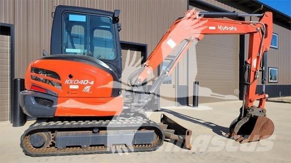 Kubota KX040-4 小型挖掘机