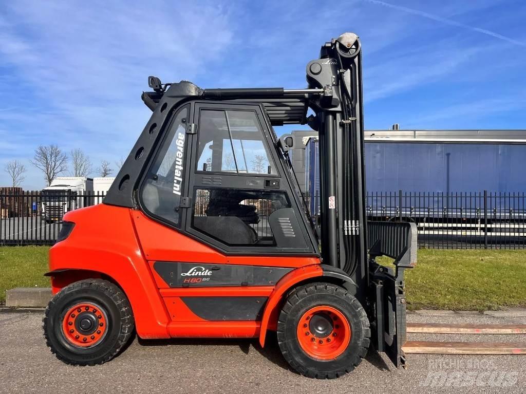 Linde H80D-03 柴油叉车