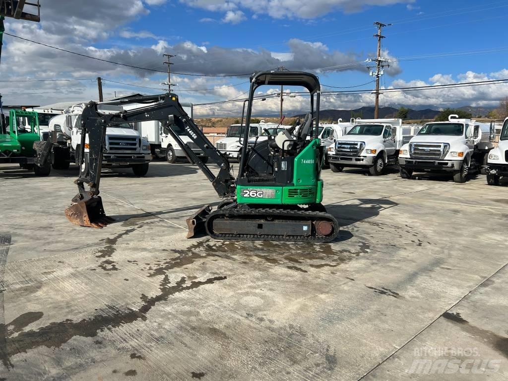 John Deere 26G 小型挖掘机