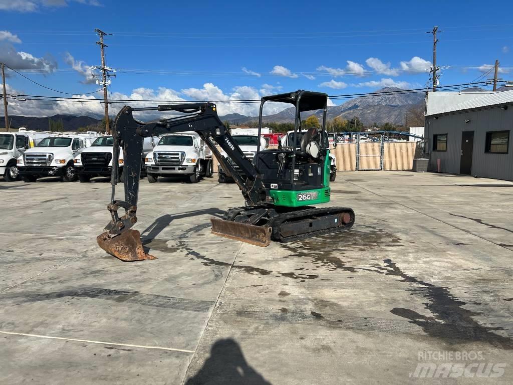 John Deere 26G 小型挖掘机
