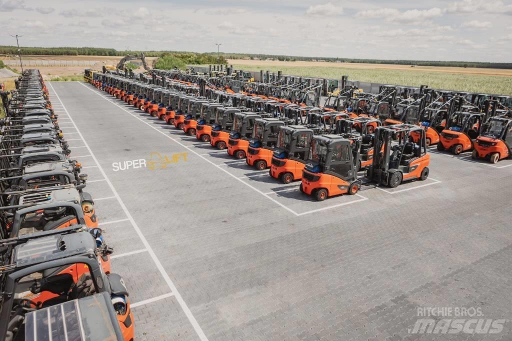 Linde H35T-02 天然气叉车