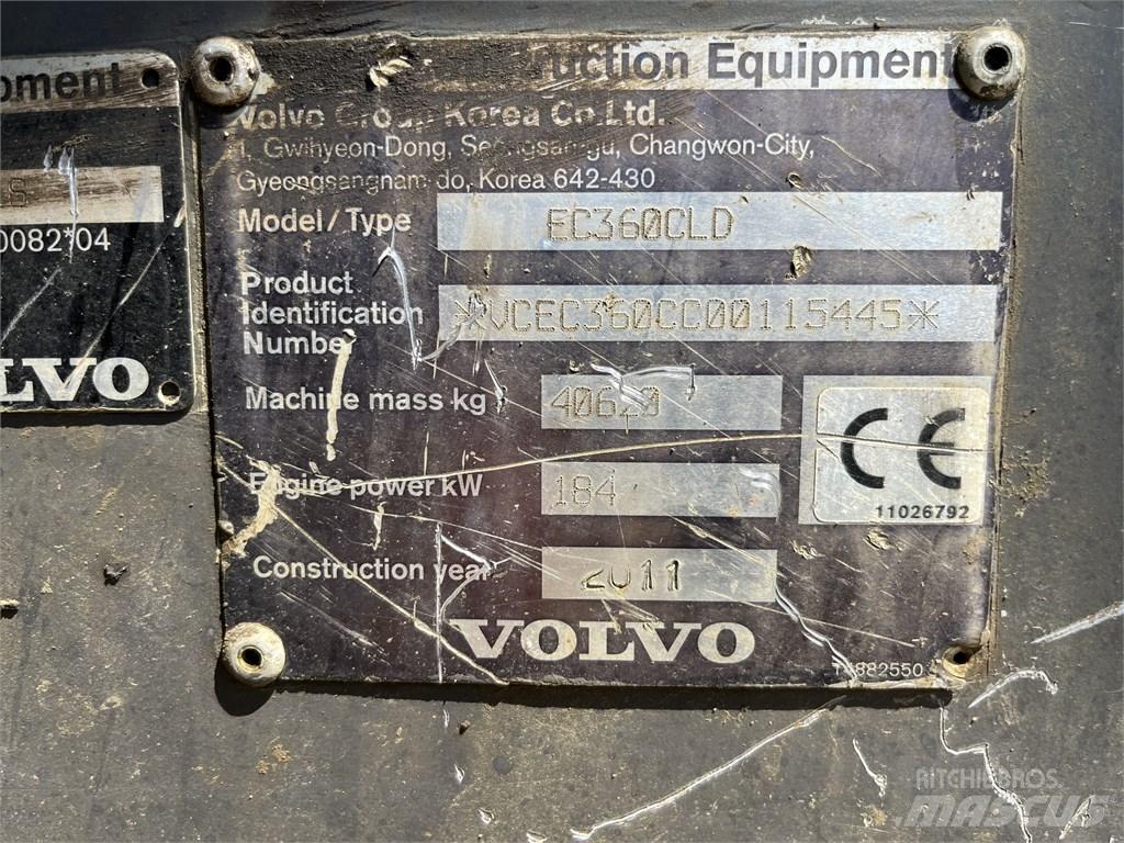 Volvo EC 360 C LD 履带挖掘机