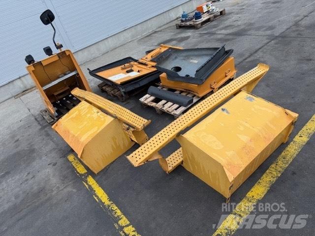CASE WX 165 BODY 底盘和悬架