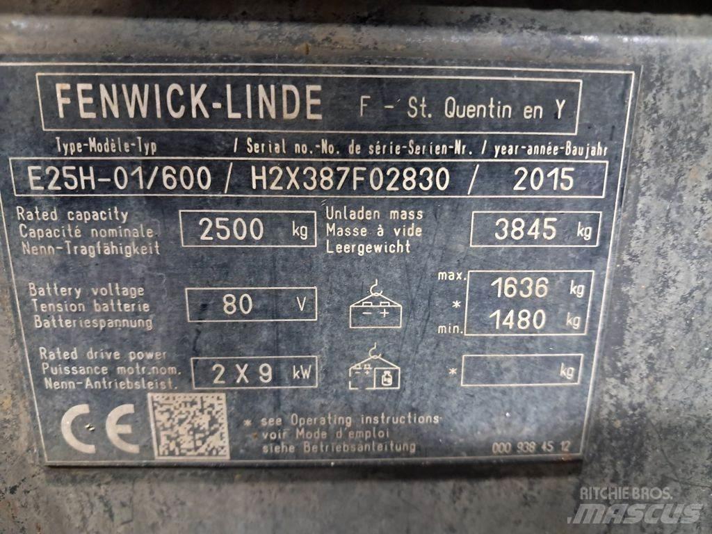 Linde E25H-01/600 电动叉车
