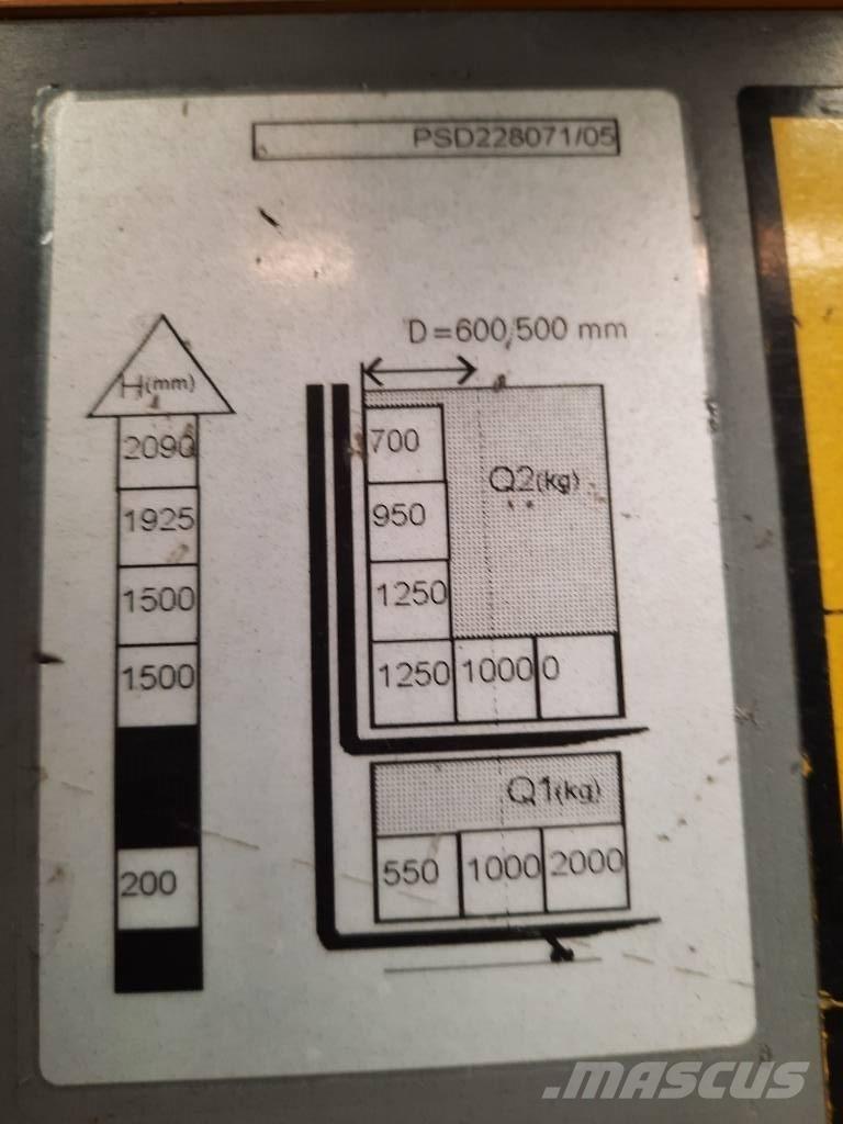 CAT PSD125/160 手推堆垛车