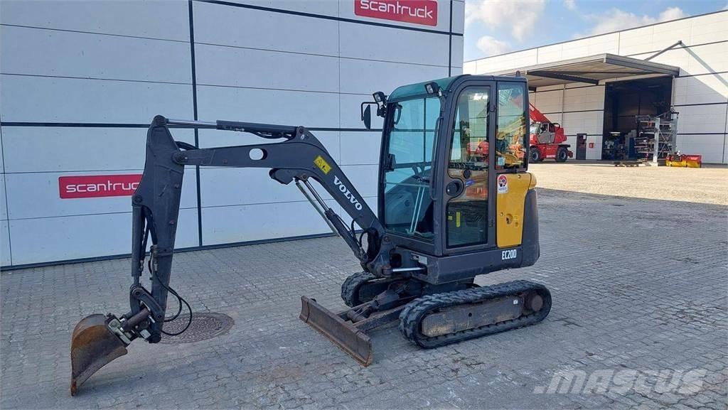 Volvo EC20D 轮式挖掘机