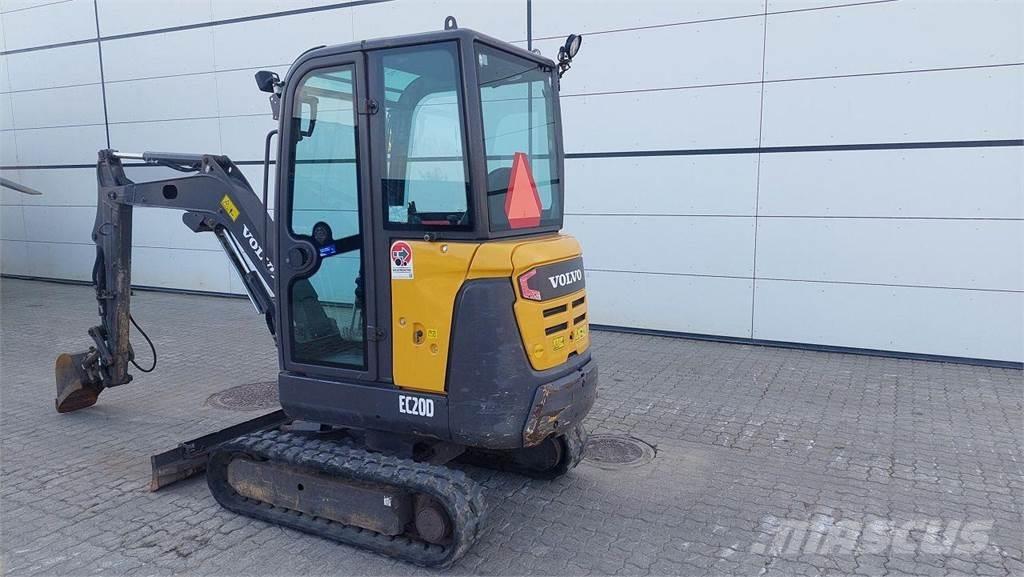 Volvo EC20D 轮式挖掘机