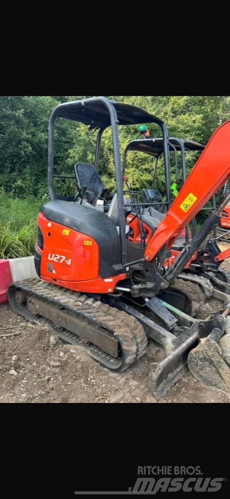 Kubota U 27-4 小型挖掘机