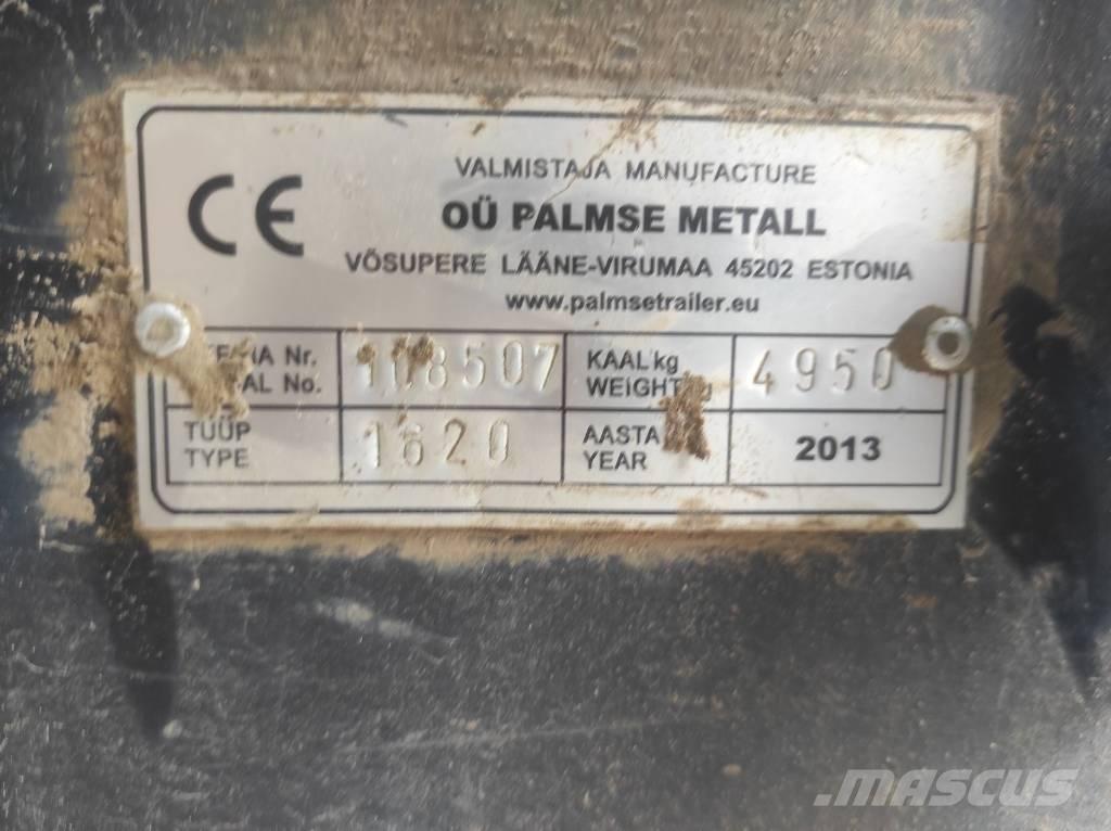 Palmse Trailer 1620L 自卸拖车
