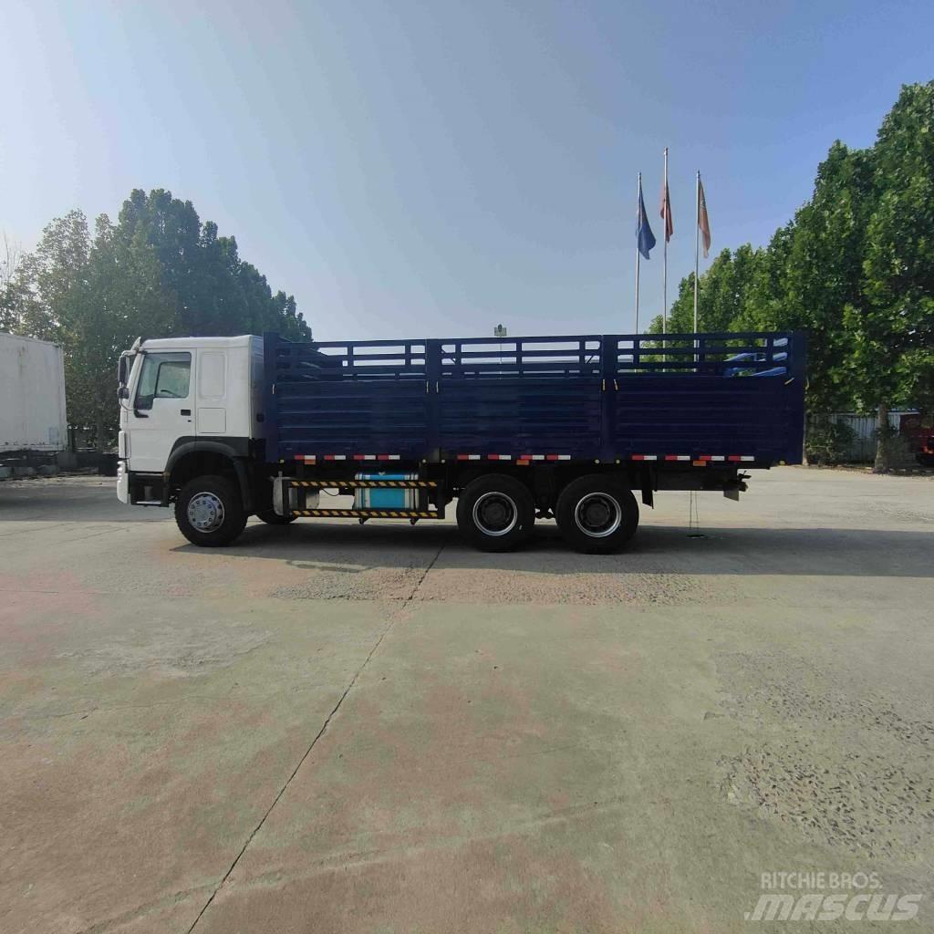 Howo 371 平板栏板货车