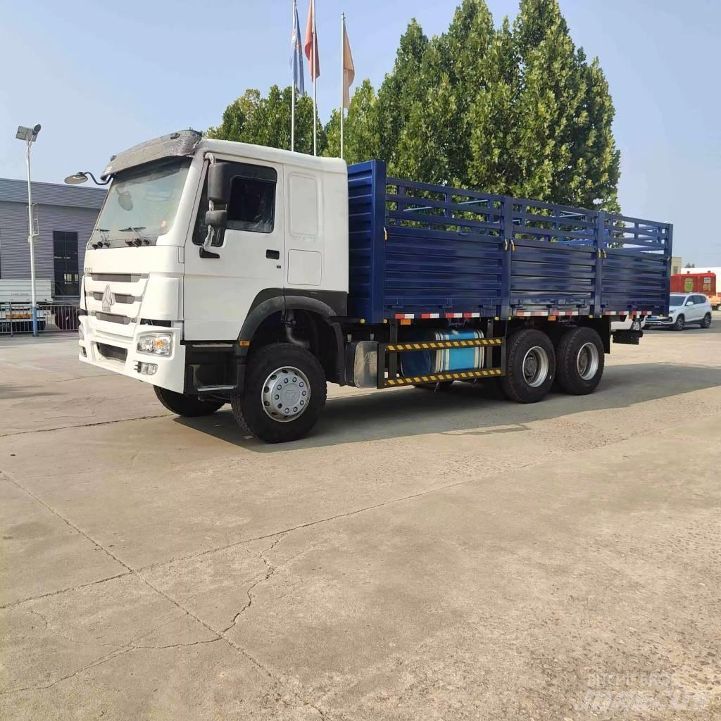 Howo 371 平板栏板货车