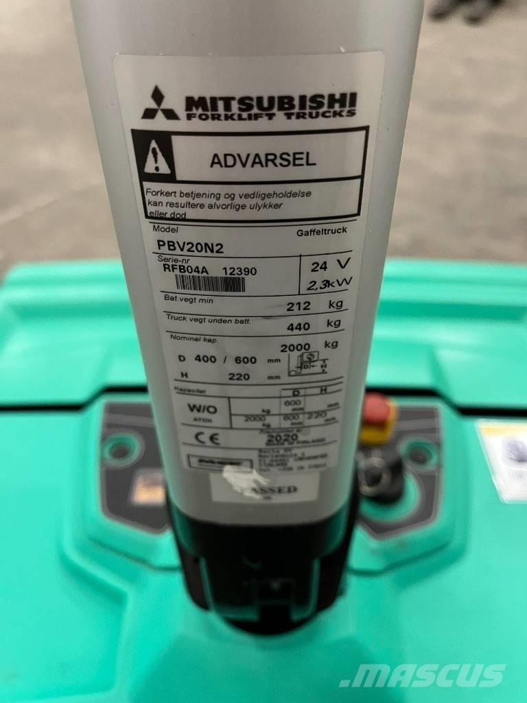 Mitsubishi PBV20N2 手推堆垛车