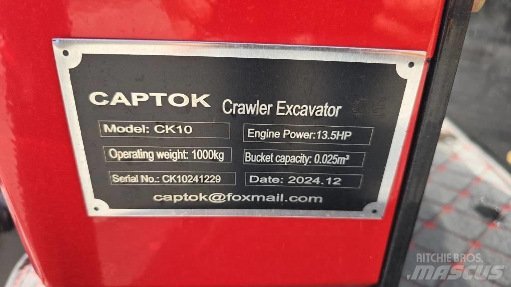 Captok CK10 小型挖掘机