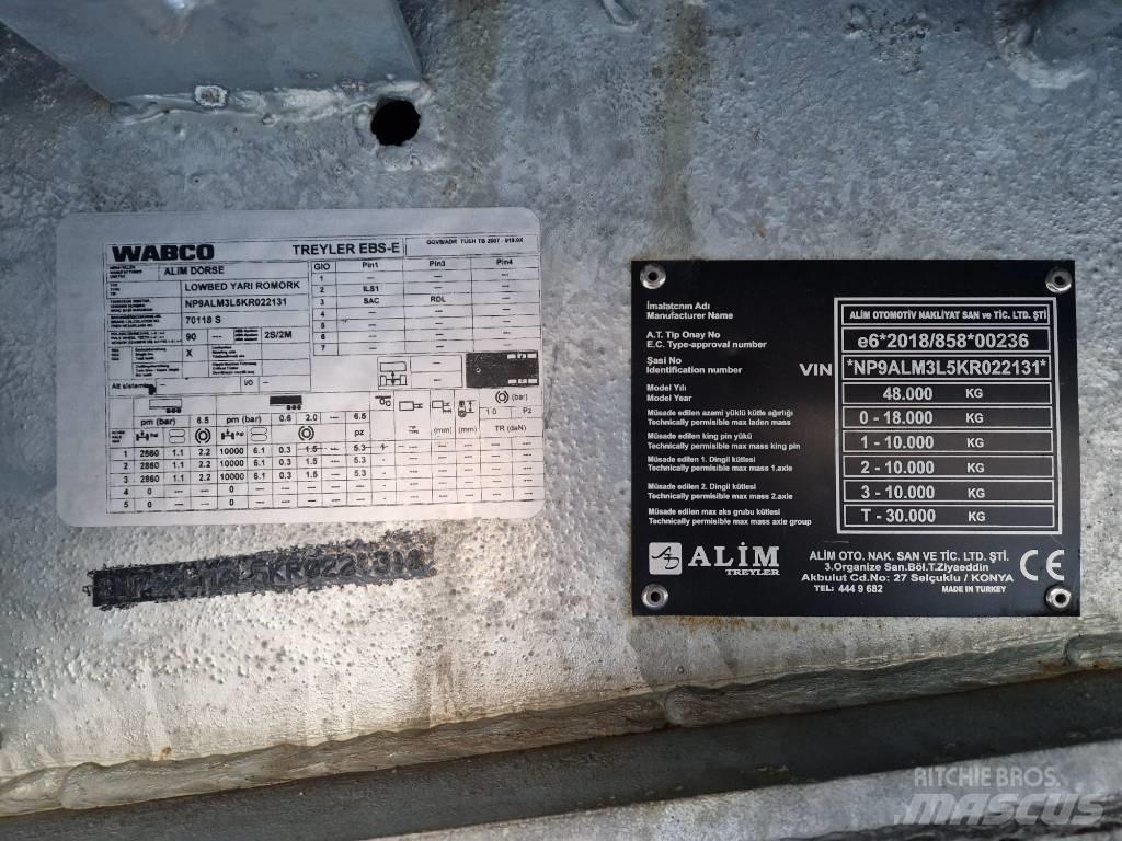 Alim Maskinsemi 平板半挂车\侧翻自卸半挂车