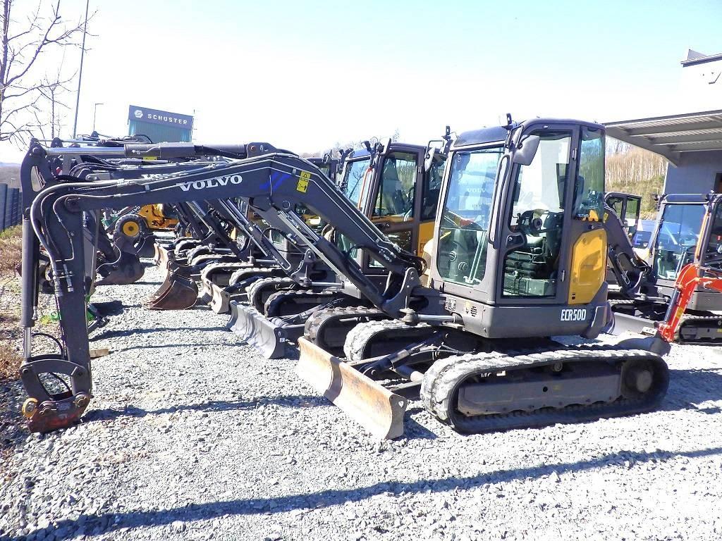 Volvo ECR 50 D 小型挖掘机