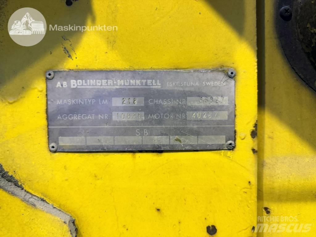 Volvo BM 218 轮式装载机