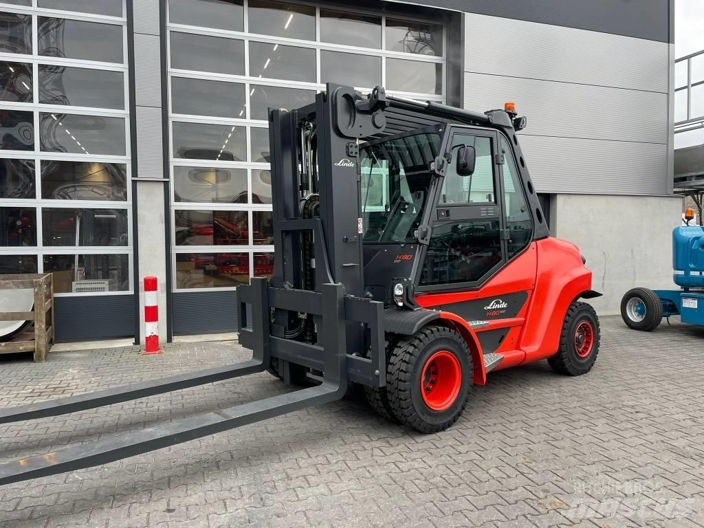 Linde H80D-900-03 柴油叉车