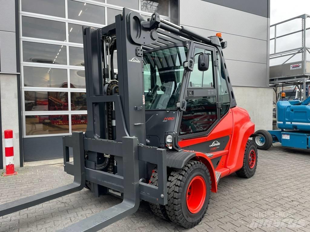 Linde H80D-900-03 柴油叉车