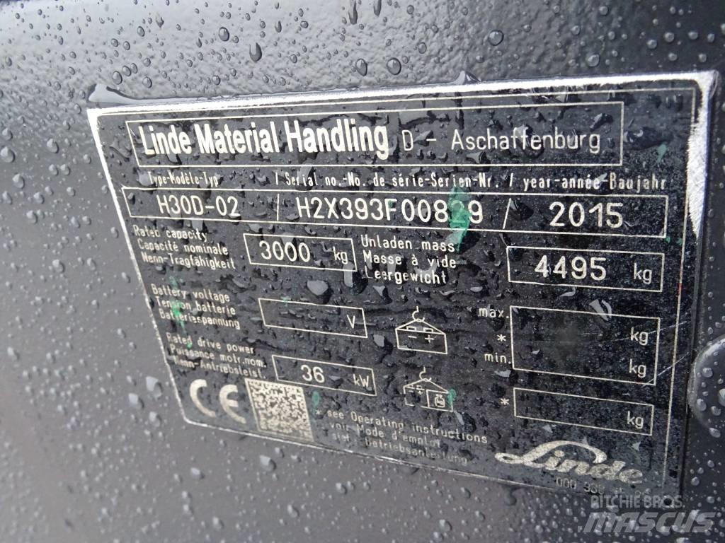 Linde H30D-02 柴油叉车