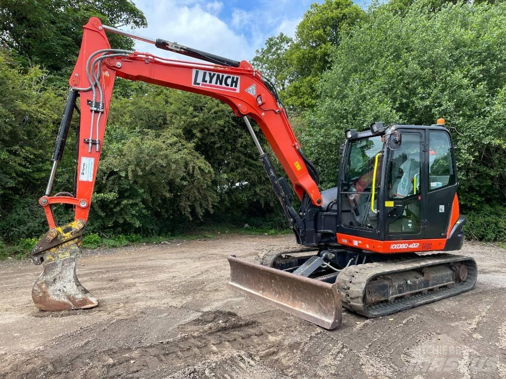 Kubota KX 080-4 中型挖掘机