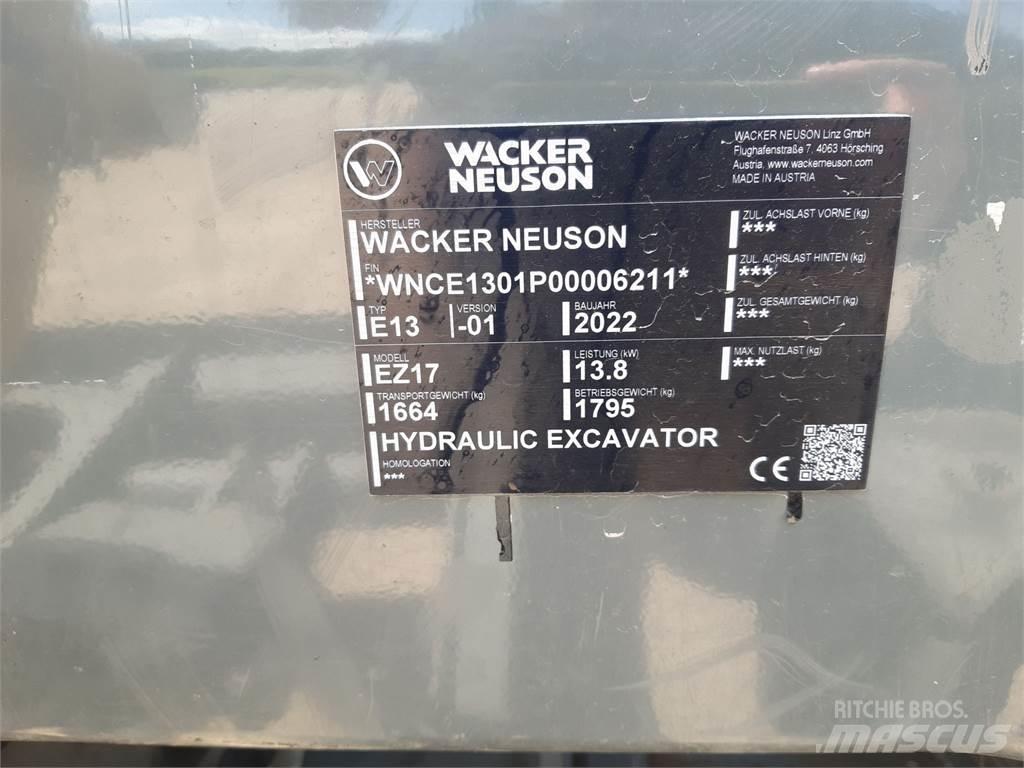Wacker Neuson EZ17 履带挖掘机