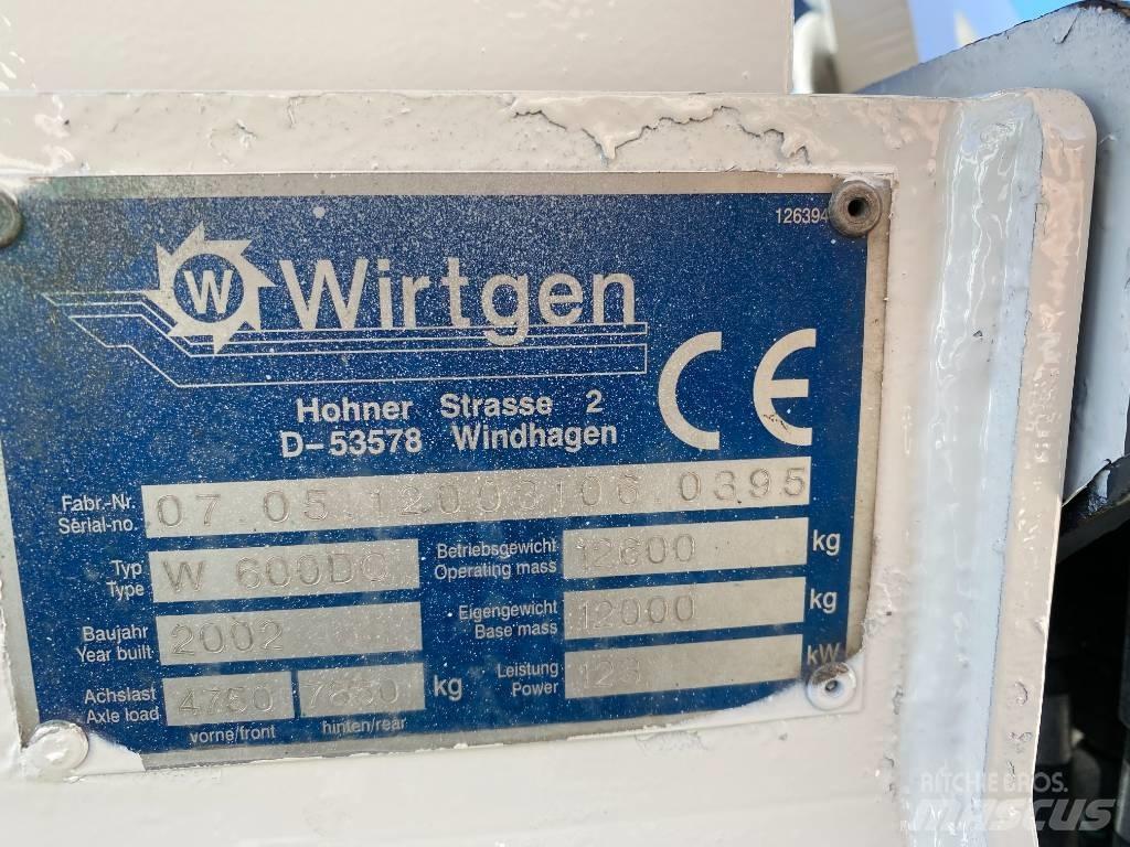 Wirtgen W600DC 沥青路面铣刨机|铣刨机