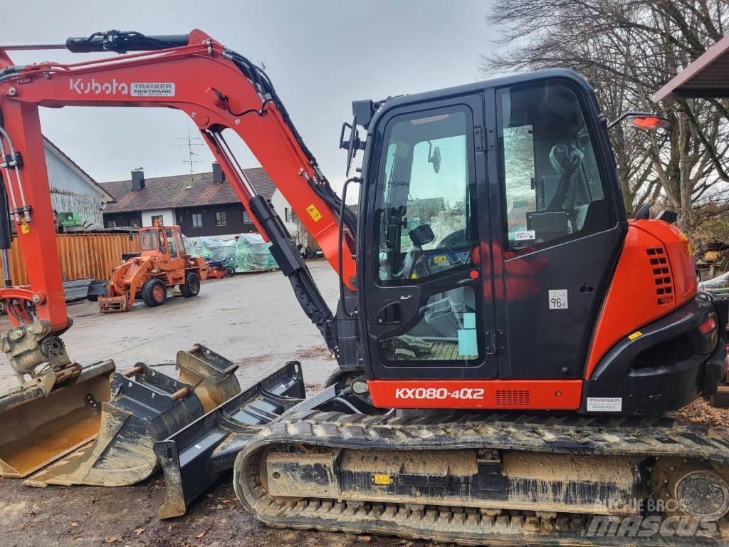 Kubota KX 080-4 小型挖掘机