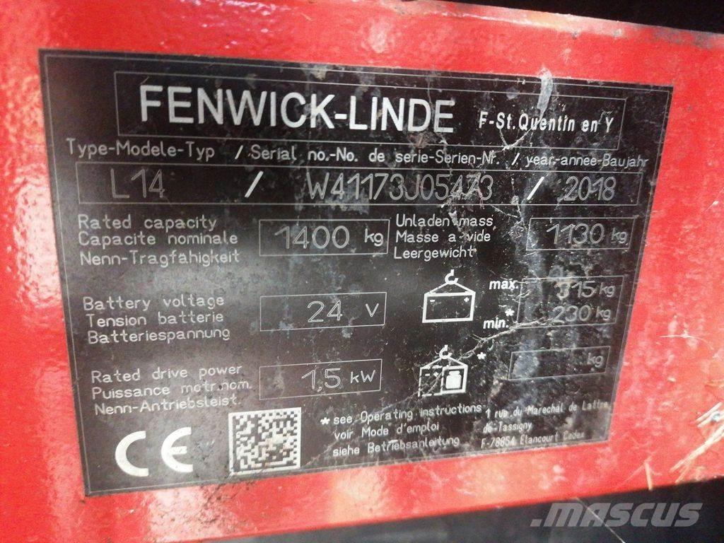 Linde L14 手推堆垛车