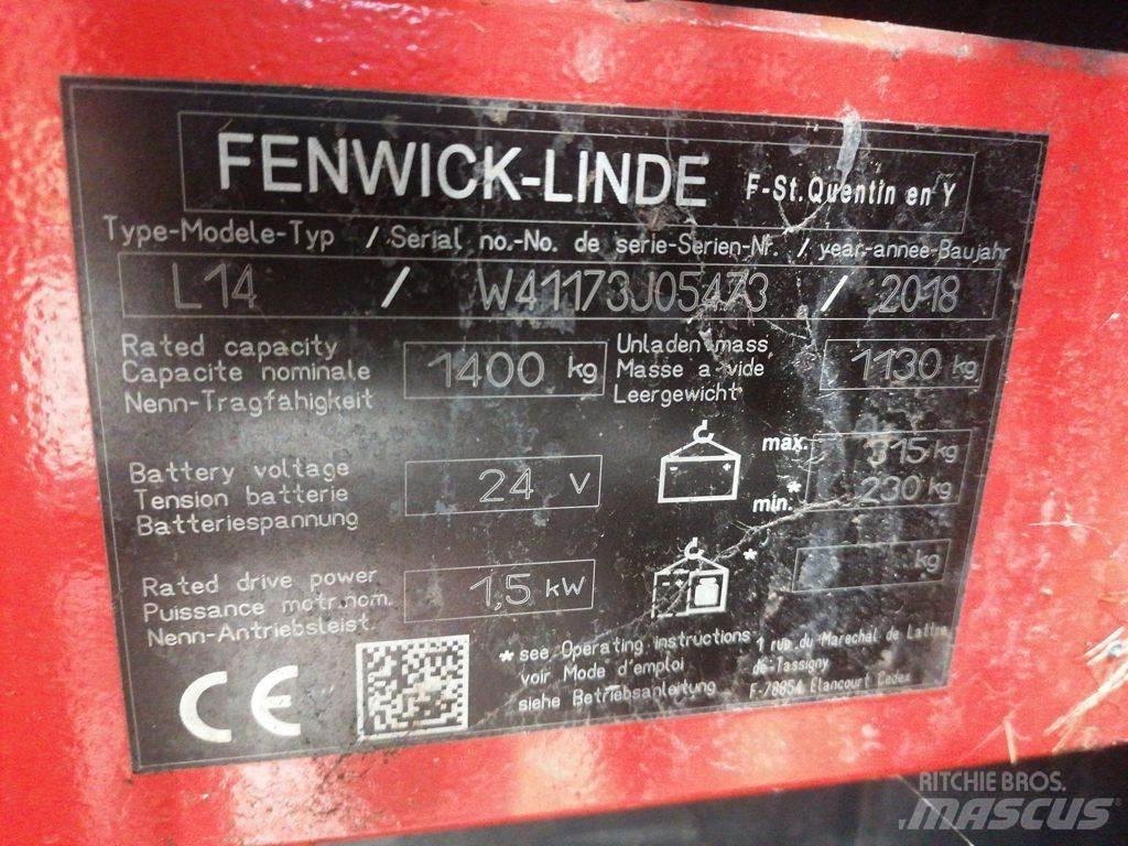 Linde L14 手推堆垛车