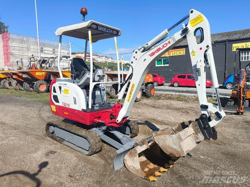 Takeuchi TB 216 小型挖掘机