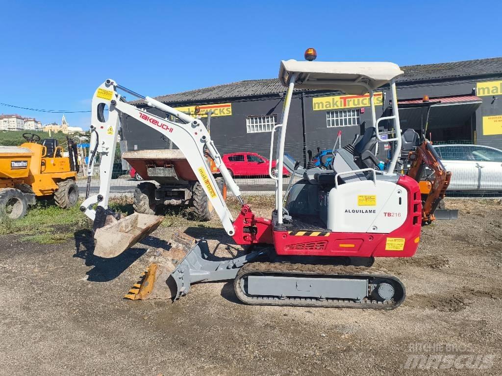 Takeuchi TB 216 小型挖掘机
