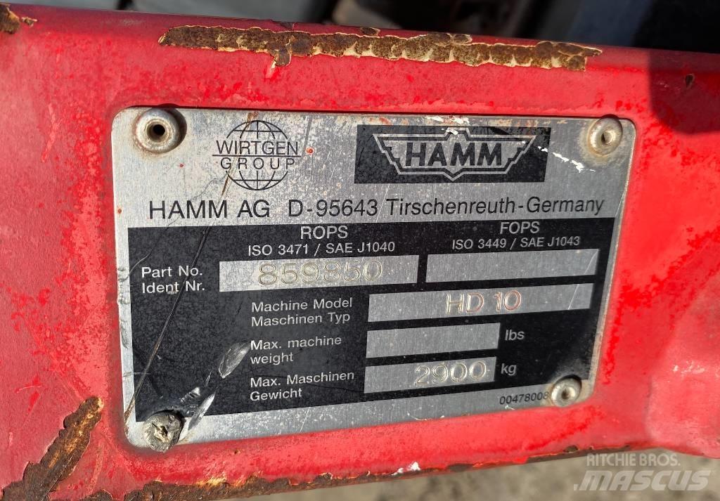 Hamm HD 10 双轮压路机
